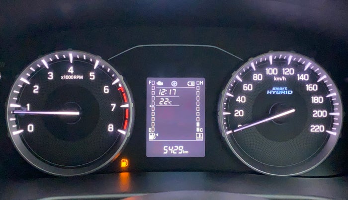 2023 Maruti BREZZA VXI SMART HYBRID, Petrol, Manual, 5,429 km, Odometer Image