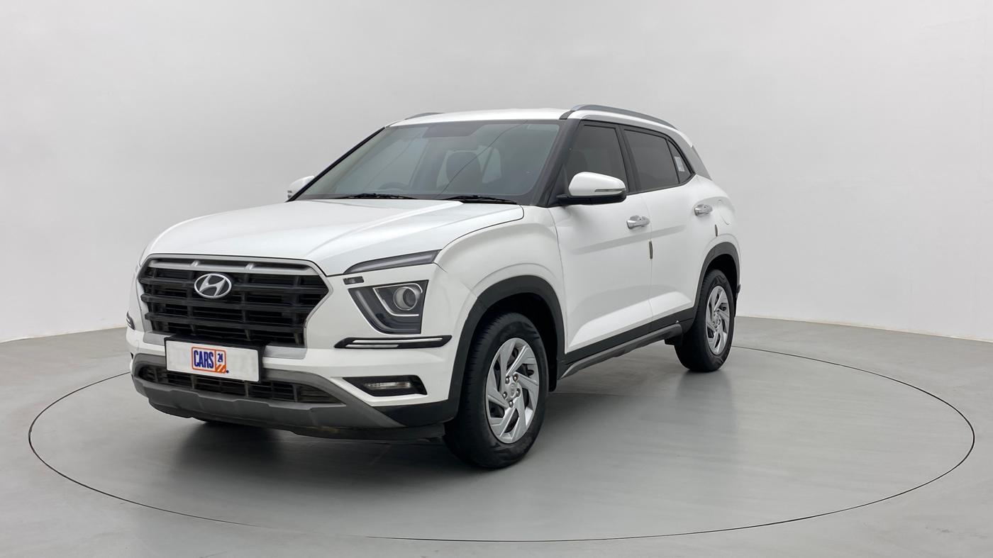 2020 Hyundai Creta 1.5 EX Petrol MT, Petrol, Manual, 33,643 km, Left Front Diagonal