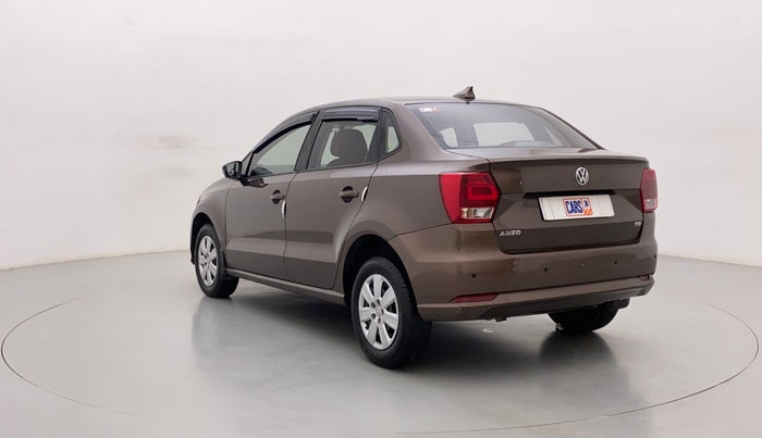 2017 Volkswagen Ameo TRENDLINE 1.5L, Diesel, Manual, 1,03,568 km, Left Back Diagonal