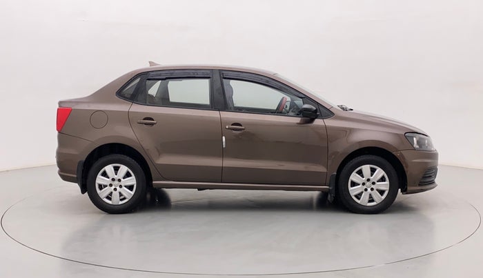 2017 Volkswagen Ameo TRENDLINE 1.5L, Diesel, Manual, 1,03,568 km, Right Side View