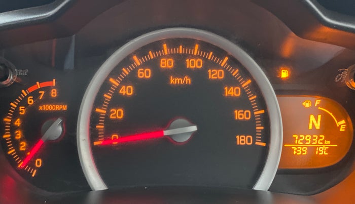 2017 Maruti Celerio VXI AMT (O), Petrol, Automatic, 72,932 km, Odometer Image