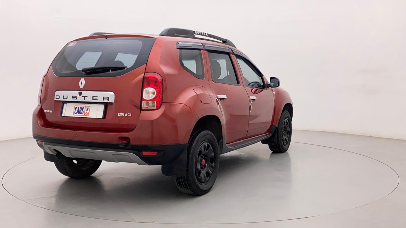 2014 Renault Duster 85 PS RXL DIESEL, Diesel, Manual, 82,754 km, Right Back Diagonal