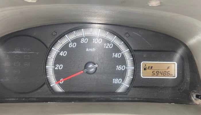 2021 Maruti Eeco 5 STR WITH A/C+HTR, CNG, Manual, 59,468 km, Odometer Image