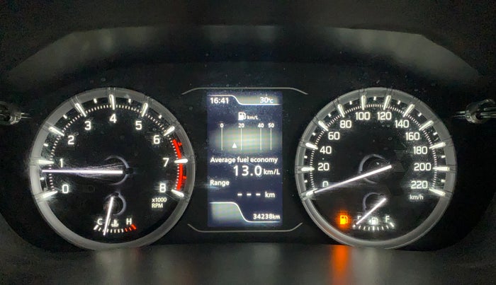 2024 Maruti Grand Vitara DELTA SMART HYBRID, Petrol, Manual, 34,226 km, Odometer Image