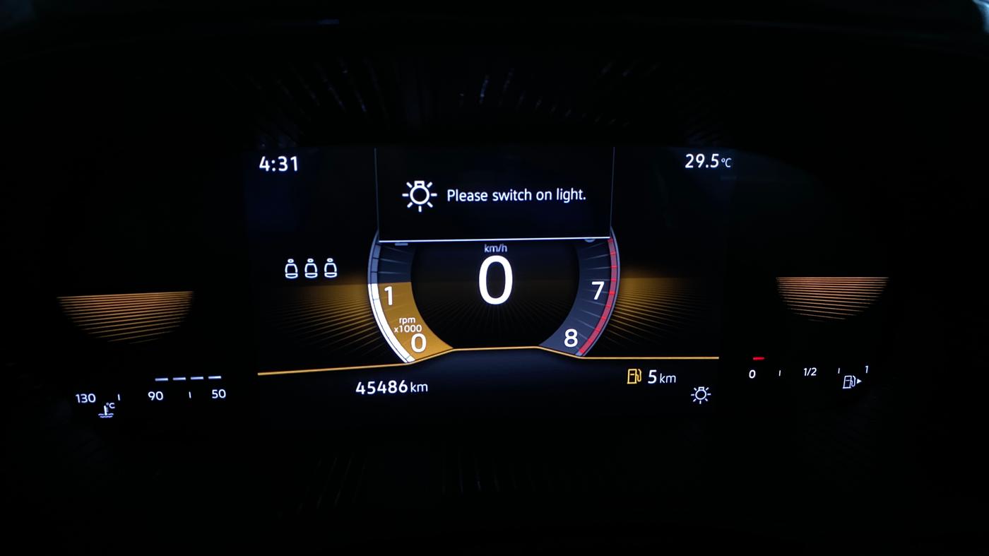2023 Skoda SLAVIA STYLE 1.5L TSI MT, Petrol, Manual, 45,485 km, Odometer Image