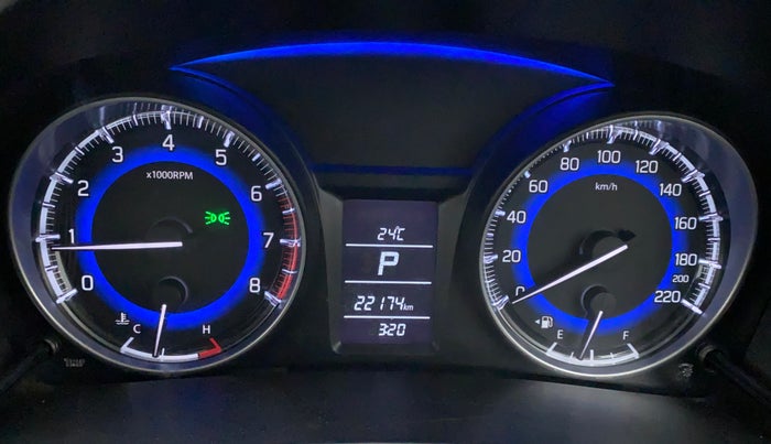 2016 Maruti Baleno DELTA CVT PETROL 1.2, Petrol, Automatic, 22,173 km, Odometer Image