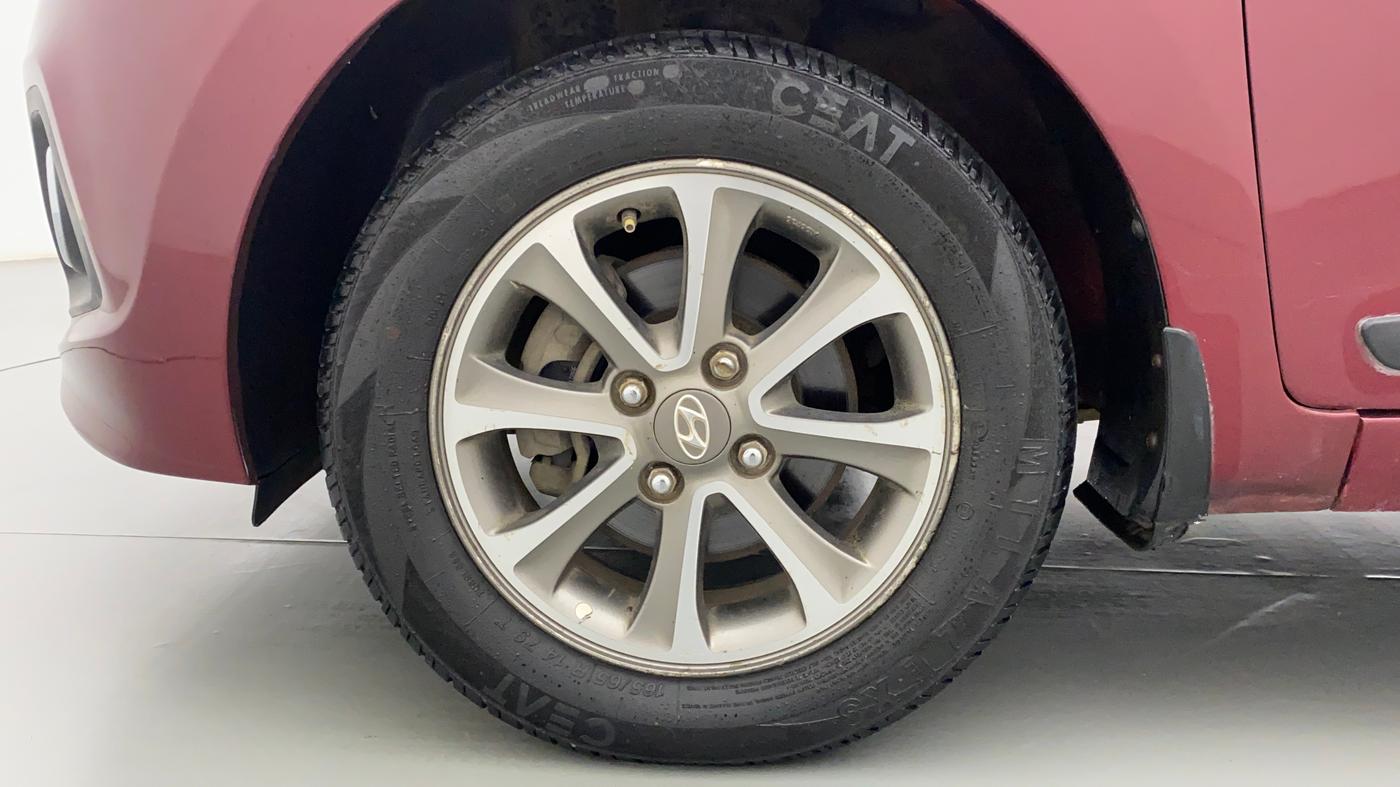 2013 Hyundai Grand i10 ASTA 1.2 KAPPA VTVT OPT, Petrol, Manual, 73,470 km, Left Front Wheel