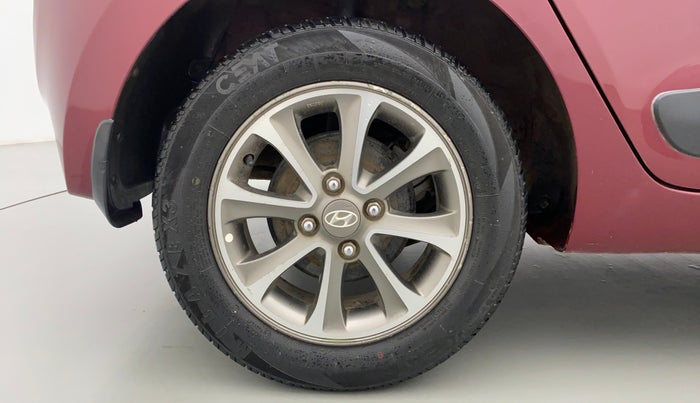 2013 Hyundai Grand i10 ASTA 1.2 KAPPA VTVT OPT, Petrol, Manual, 73,470 km, Right Rear Wheel