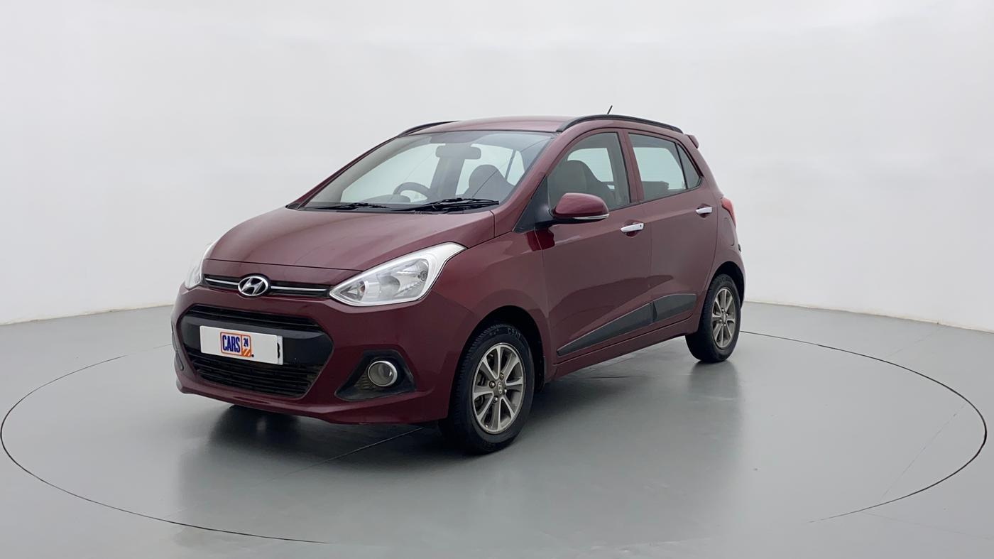 2013 Hyundai Grand i10 ASTA 1.2 KAPPA VTVT OPT, Petrol, Manual, 73,470 km, Left Front Diagonal