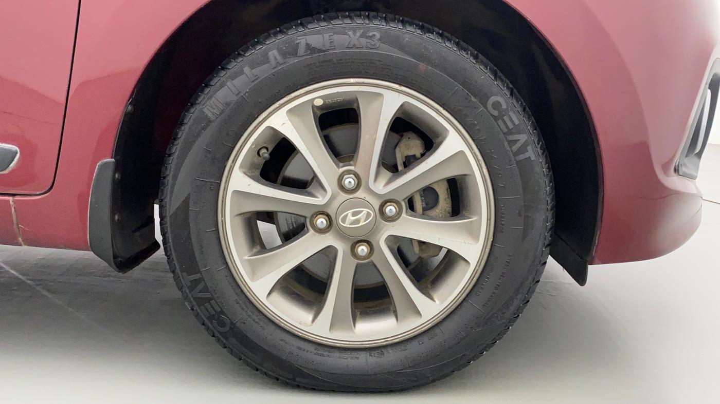 2013 Hyundai Grand i10 ASTA 1.2 KAPPA VTVT OPT, Petrol, Manual, 73,470 km, Right Front Wheel