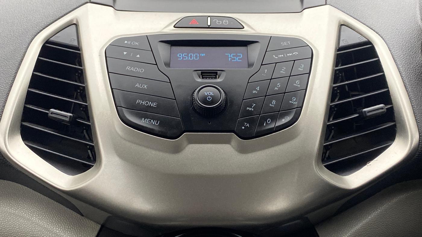 2016 Ford Ecosport 1.5 TREND+ TDCI, Diesel, Manual, 91,974 km, Infotainment System