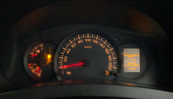 2017 Maruti Swift LXI (O), Petrol, Manual, 34,097 km, Odometer Image