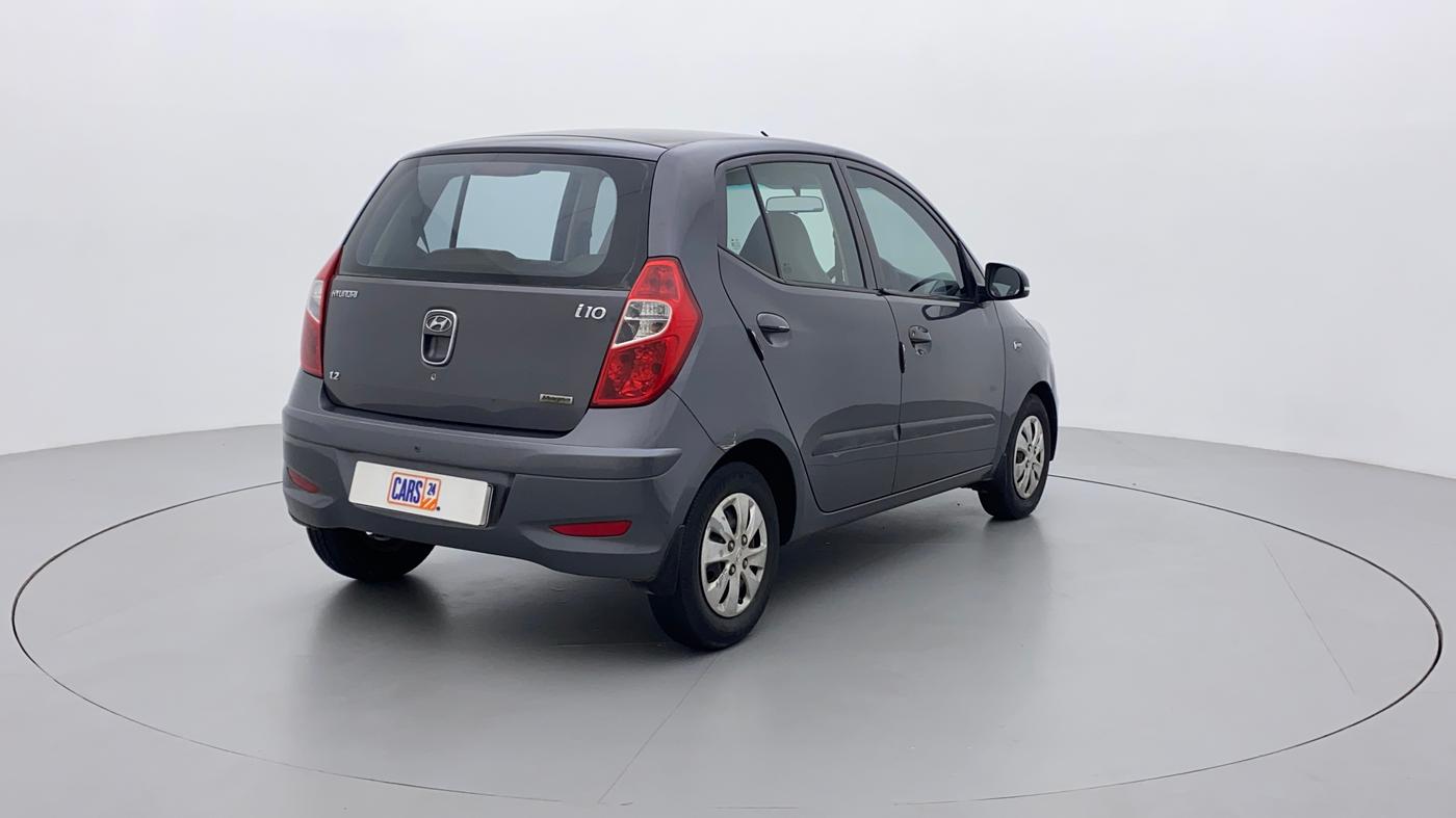 2012 Hyundai i10 MAGNA 1.2, Petrol, Manual, 69,776 km, Right Back Diagonal