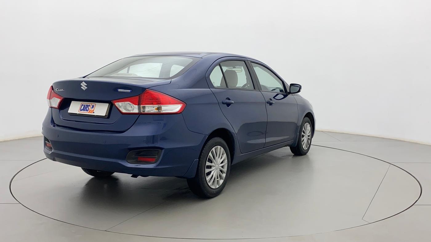 2018 Maruti Ciaz SIGMA 1.5 SHVS MT  PETROL, Petrol, Manual, 15,653 km, Right Back Diagonal