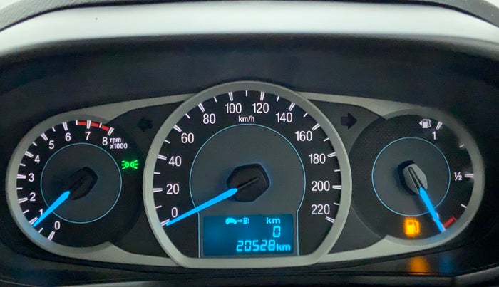 2018 Ford New Figo 1.2 TREND, Petrol, Manual, 20,489 km, Odometer Image