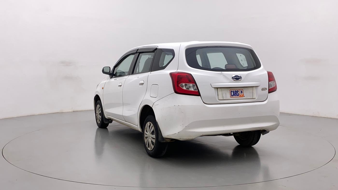 2015 Datsun Go Plus T, Petrol, Manual, 37,490 km, Left Back Diagonal