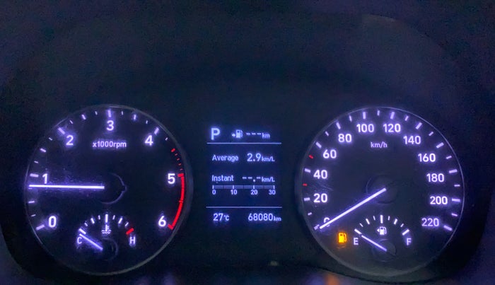 2019 Hyundai Verna 1.6 CRDI SX + AT, Diesel, Automatic, 68,080 km, Odometer Image