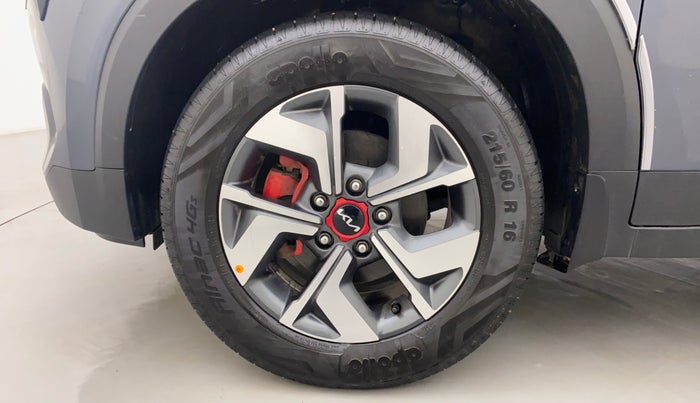 2021 KIA SONET GTX + 1.0 IMT, Petrol, Manual, 7,036 km, Left Front Wheel