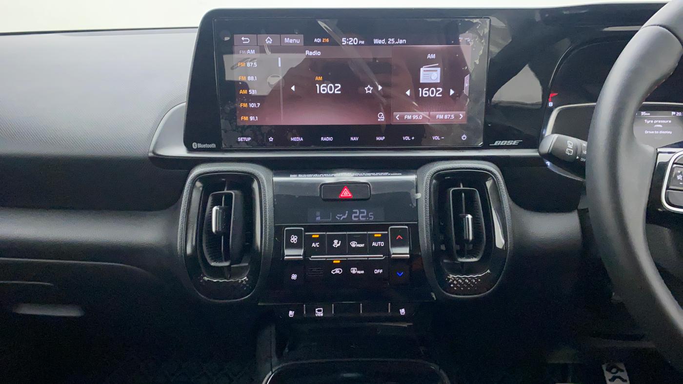 2021 KIA SONET GTX + 1.0 IMT, Petrol, Manual, 7,036 km, Air Conditioner