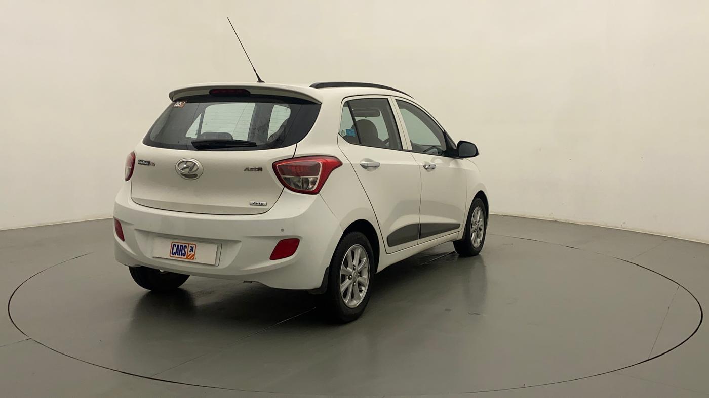 2015 Hyundai Grand i10 ASTA AT 1.2 KAPPA VTVT, Petrol, Automatic, 62,163 km, Right Back Diagonal