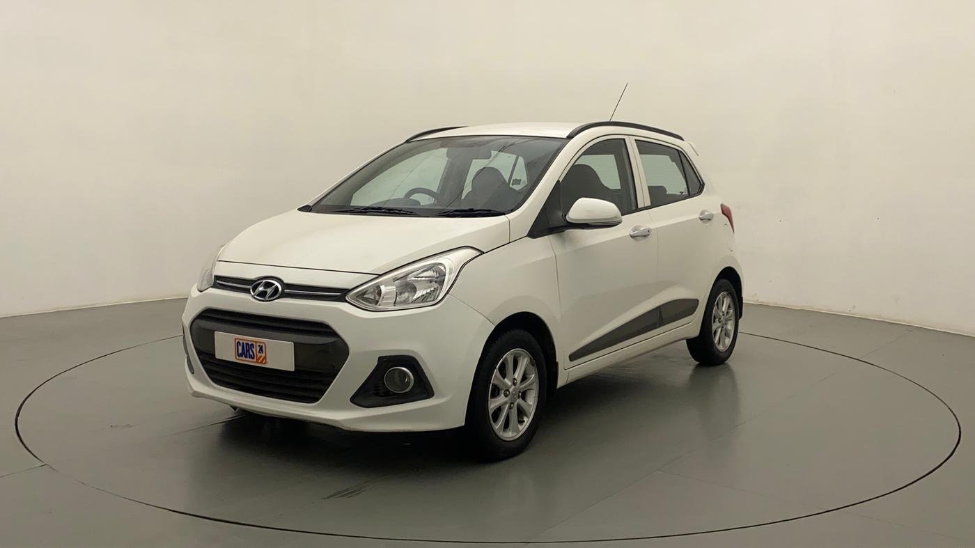 2015 Hyundai Grand i10 ASTA AT 1.2 KAPPA VTVT, Petrol, Automatic, 62,163 km, Left Front Diagonal