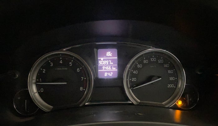 2017 Maruti Ciaz ZETA 1.4  MT PETROL, Petrol, Manual, 94,660 km, Odometer Image