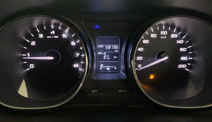 2019 Tata Tiago XZ PLUS PETROL, Petrol, Manual, 58,731 km, Odometer Image
