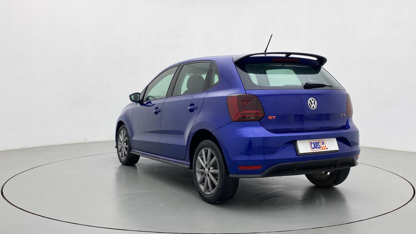 2021 Volkswagen Polo 1.0 GT TSI AT, Petrol, Automatic, 50 km, Left Back Diagonal