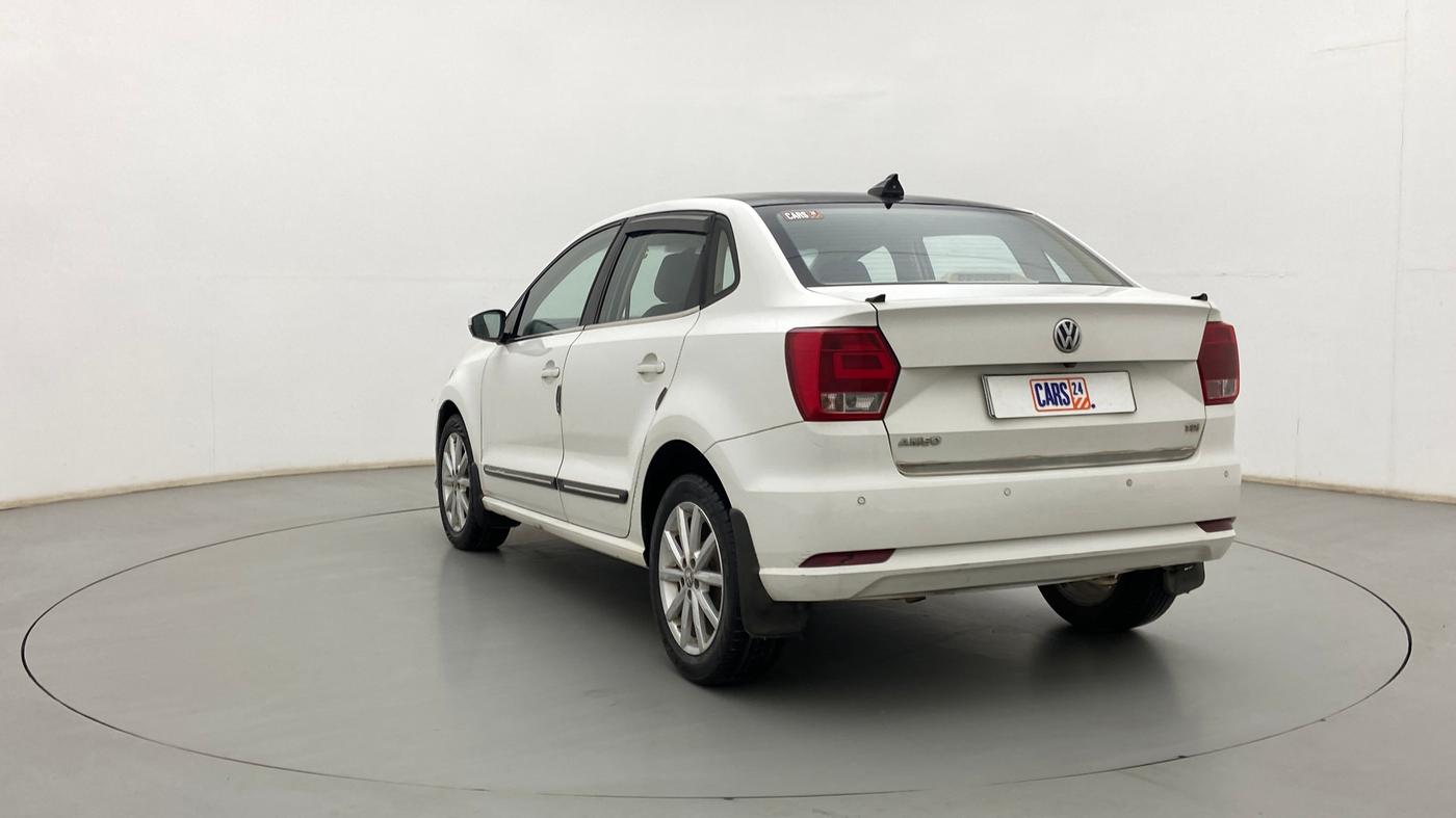 2018 Volkswagen Ameo HIGHLINE PLUS 1.5L 16 ALLOY, Diesel, Manual, 73,974 km, Left Back Diagonal
