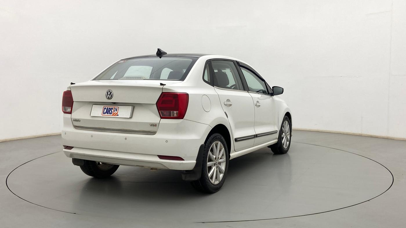 2018 Volkswagen Ameo HIGHLINE PLUS 1.5L 16 ALLOY, Diesel, Manual, 73,974 km, Right Back Diagonal