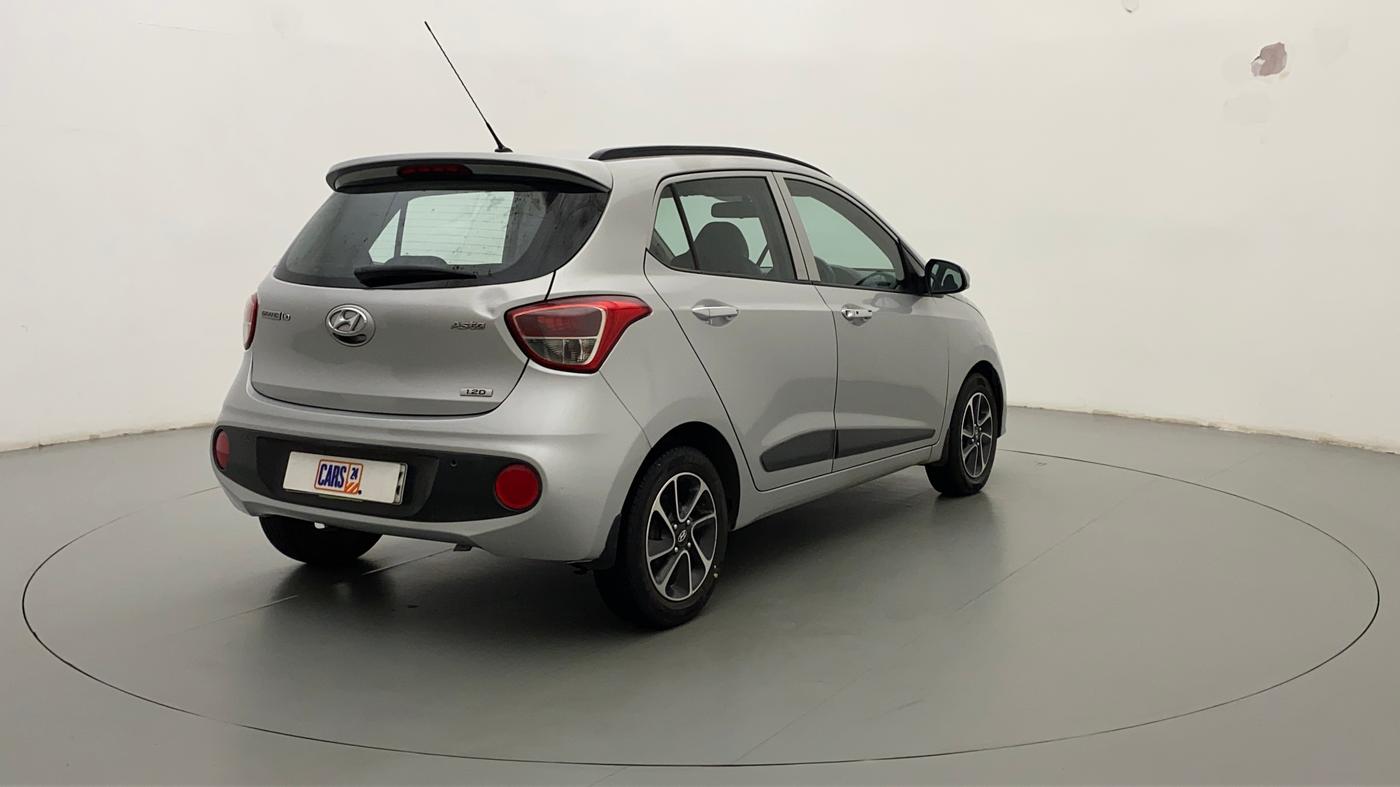 2017 Hyundai Grand i10 ASTA U2 1.2 CRDI, Diesel, Manual, 79,192 km, Right Back Diagonal
