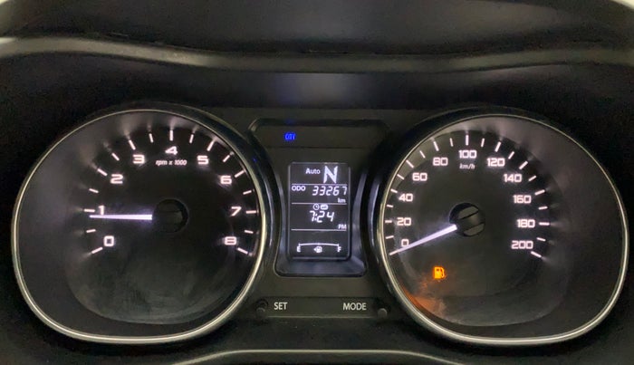 2019 Tata NEXON XZA PLUS PETROL DUAL TONE, Petrol, Automatic, 33,267 km, Odometer Image