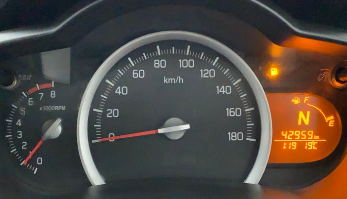 2016 Maruti Celerio ZXI AMT, Petrol, Automatic, 43,091 km, Odometer Image