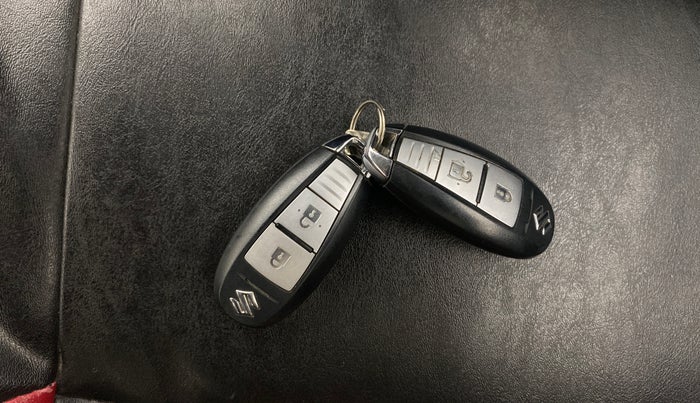 2020 Maruti Vitara Brezza ZXI, Petrol, Manual, 68,610 km, Key Close Up