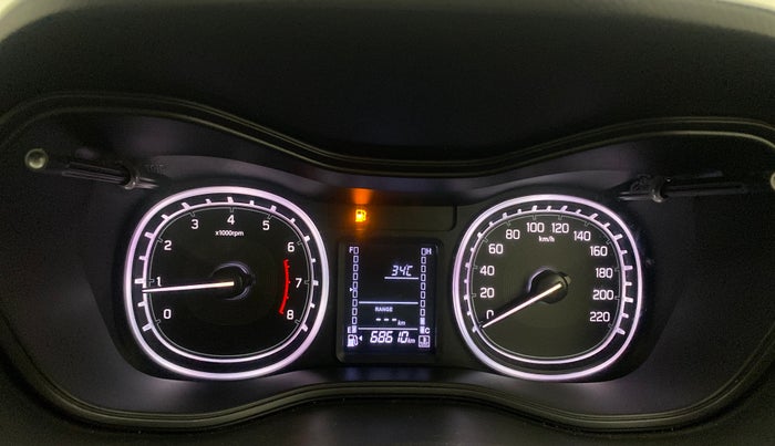 2020 Maruti Vitara Brezza ZXI, Petrol, Manual, 68,610 km, Odometer Image