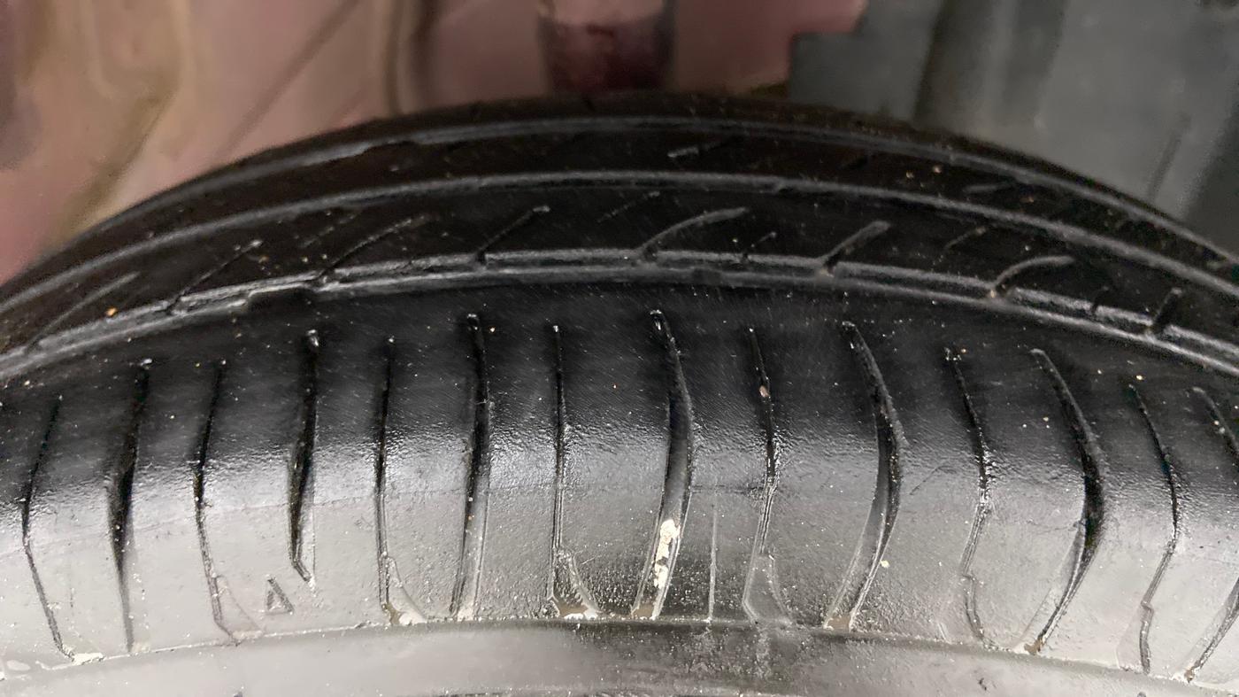 2016 Datsun Go Plus T, Petrol, Manual, 77,379 km, Right Front Tyre Tread