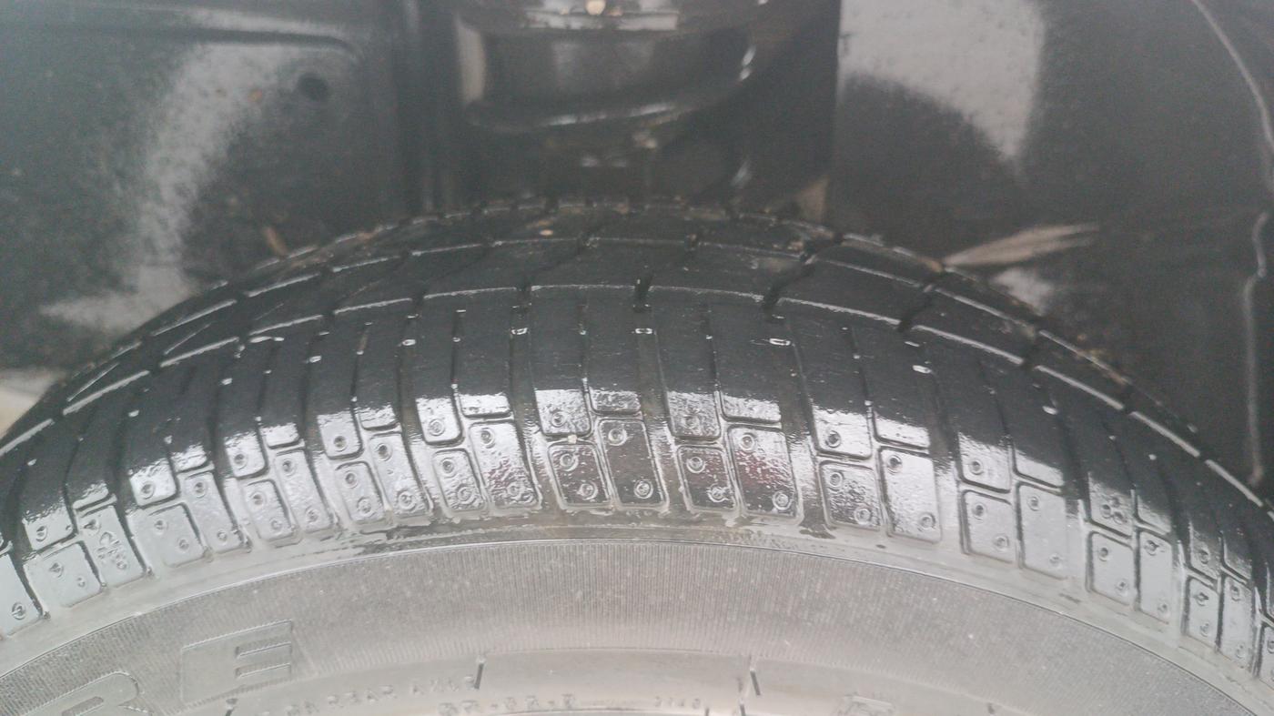 2013 Tata Nano LX, Petrol, Manual, 48,938 km, Left Rear Tyre Tread