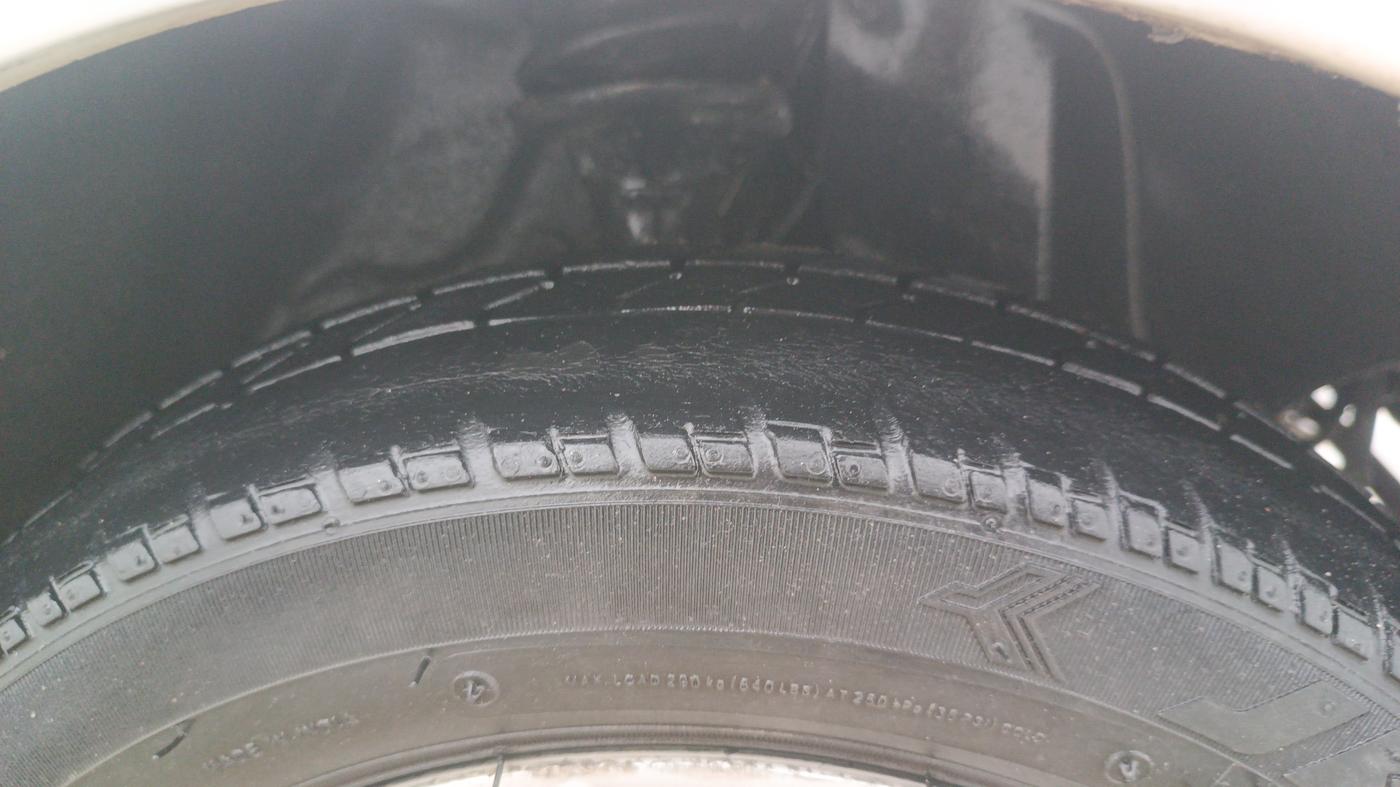 2013 Tata Nano LX, Petrol, Manual, 48,938 km, Right Front Tyre Tread