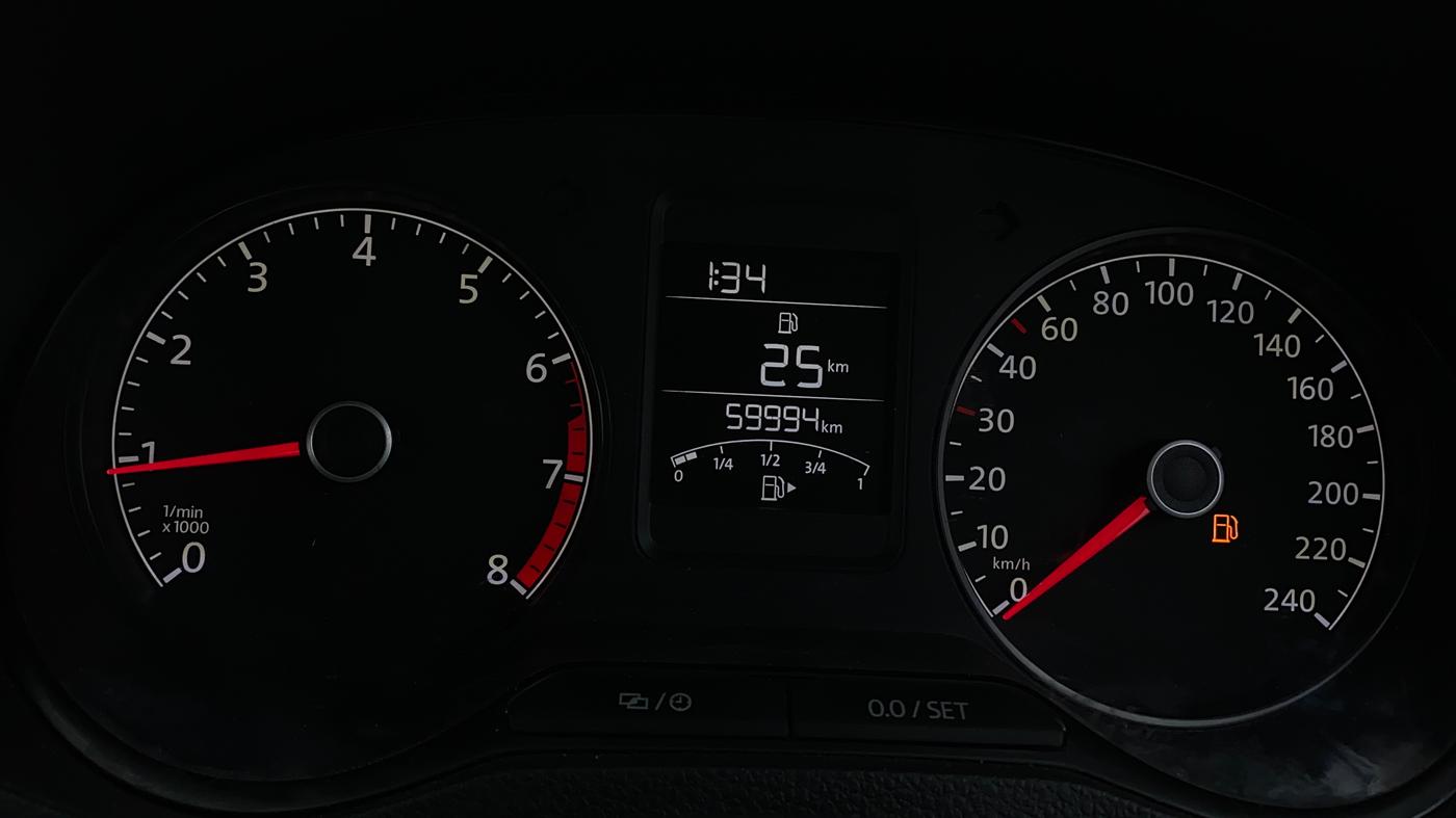 2015 Volkswagen Polo HIGHLINE1.2L, Petrol, Manual, 59,990 km, Odometer Image