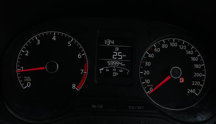 2015 Volkswagen Polo HIGHLINE1.2L, Petrol, Manual, 59,990 km, Odometer Image