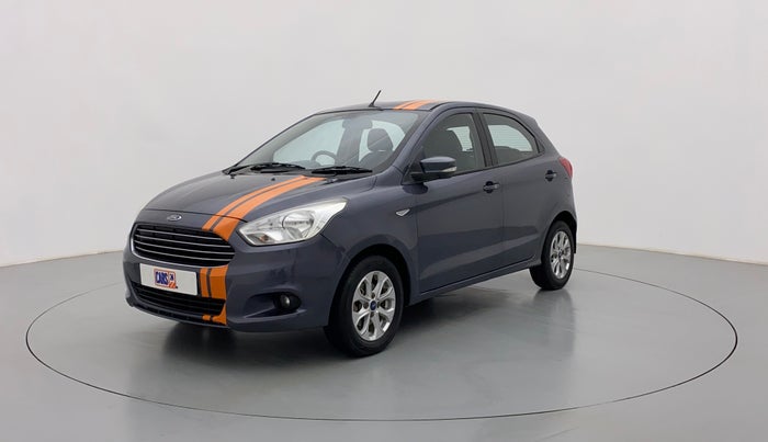 2016 Ford New Figo TITANIUM 1.5 PETROL AT, Petrol, Automatic, 56,776 km, Left Front Diagonal