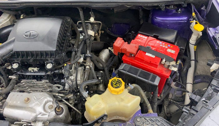 2023 Tata NEXON FEARLESS PURPLE + SUNROOF DUAL TONE 1.2 PETROL, Petrol, Manual, 42,318 km, Engine View - Left