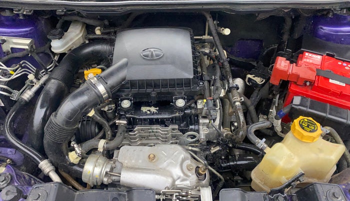 2023 Tata NEXON FEARLESS PURPLE + SUNROOF DUAL TONE 1.2 PETROL, Petrol, Manual, 42,318 km, Engine View