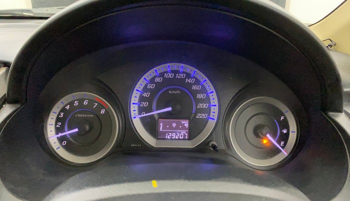 2012 Honda City 1.5L I-VTEC E MT, Petrol, Manual, 1,29,206 km, Odometer Image