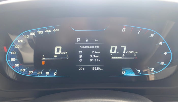 2023 Hyundai NEW I20 SPORTZ 1.2 IVT, Petrol, Automatic, 15,483 km, Odometer Image