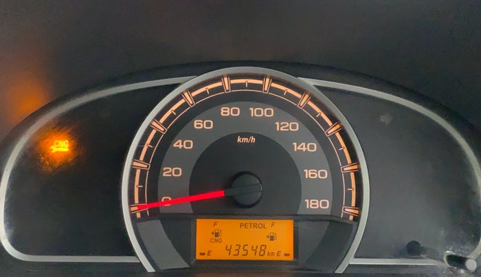 2018 Maruti Alto 800 LXI CNG, CNG, Manual, 43,643 km, Odometer Image