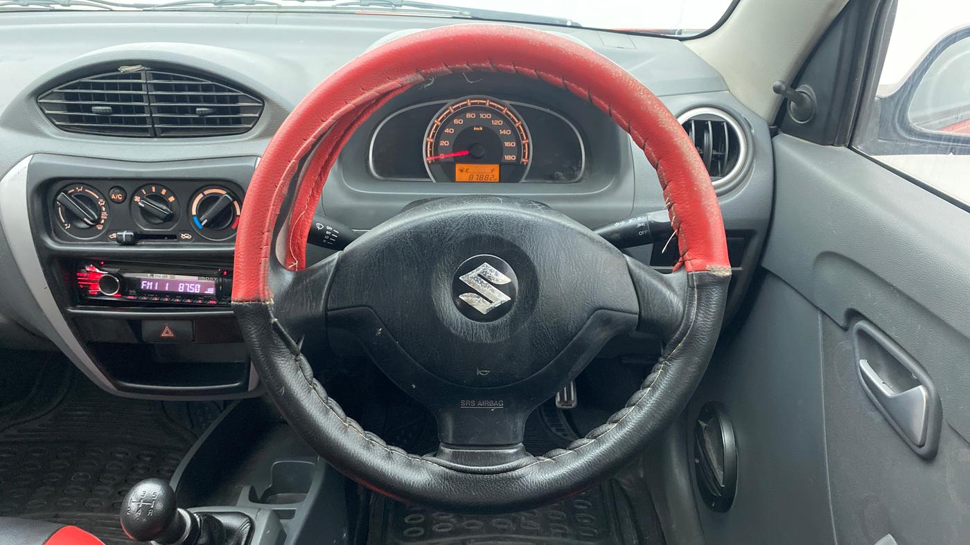 2012 Maruti Alto 800 LXI, Petrol, Manual, 87,882 km, Steering Wheel Close Up