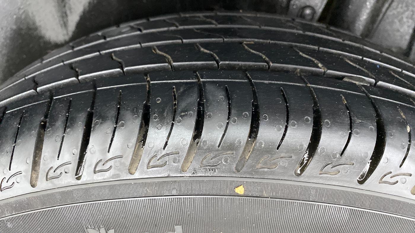 2021 Maruti Vitara Brezza VXI, Petrol, Manual, 7,769 km, Left Rear Tyre Tread