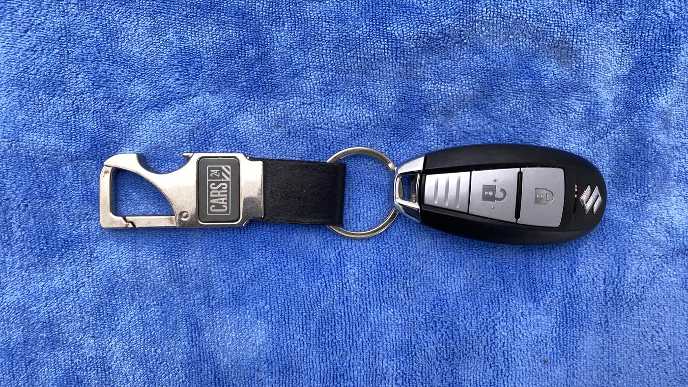 2021 Maruti Vitara Brezza VXI, Petrol, Manual, 7,769 km, Key Close Up
