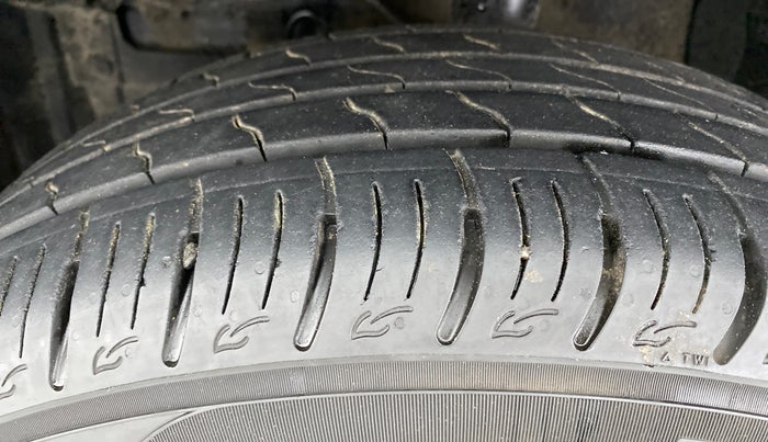 2021 Maruti Vitara Brezza VXI, Petrol, Manual, 7,769 km, Left Front Tyre Tread